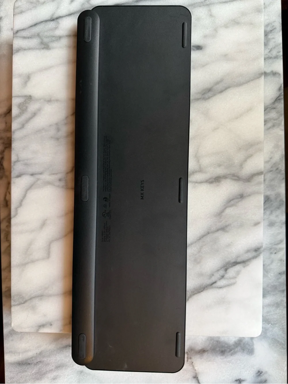 Logitech MX Keys Full-Size Wireless Keyboard - Black